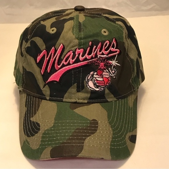 CapSmith Inc - Woman's United States Marine Corp USMC Adjustable Ball Cap - Picture 2 of 14